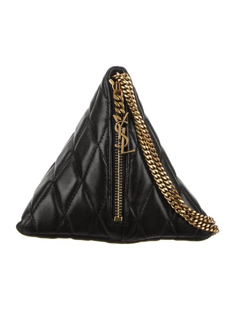 saint laurent pyramid shoulder bag.